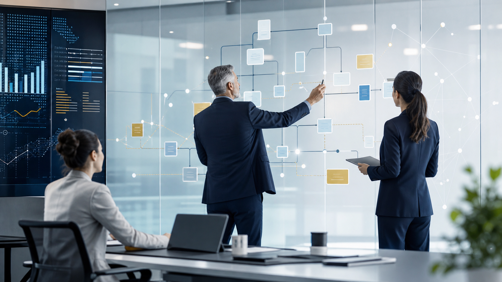 AI workflow advisory product visual