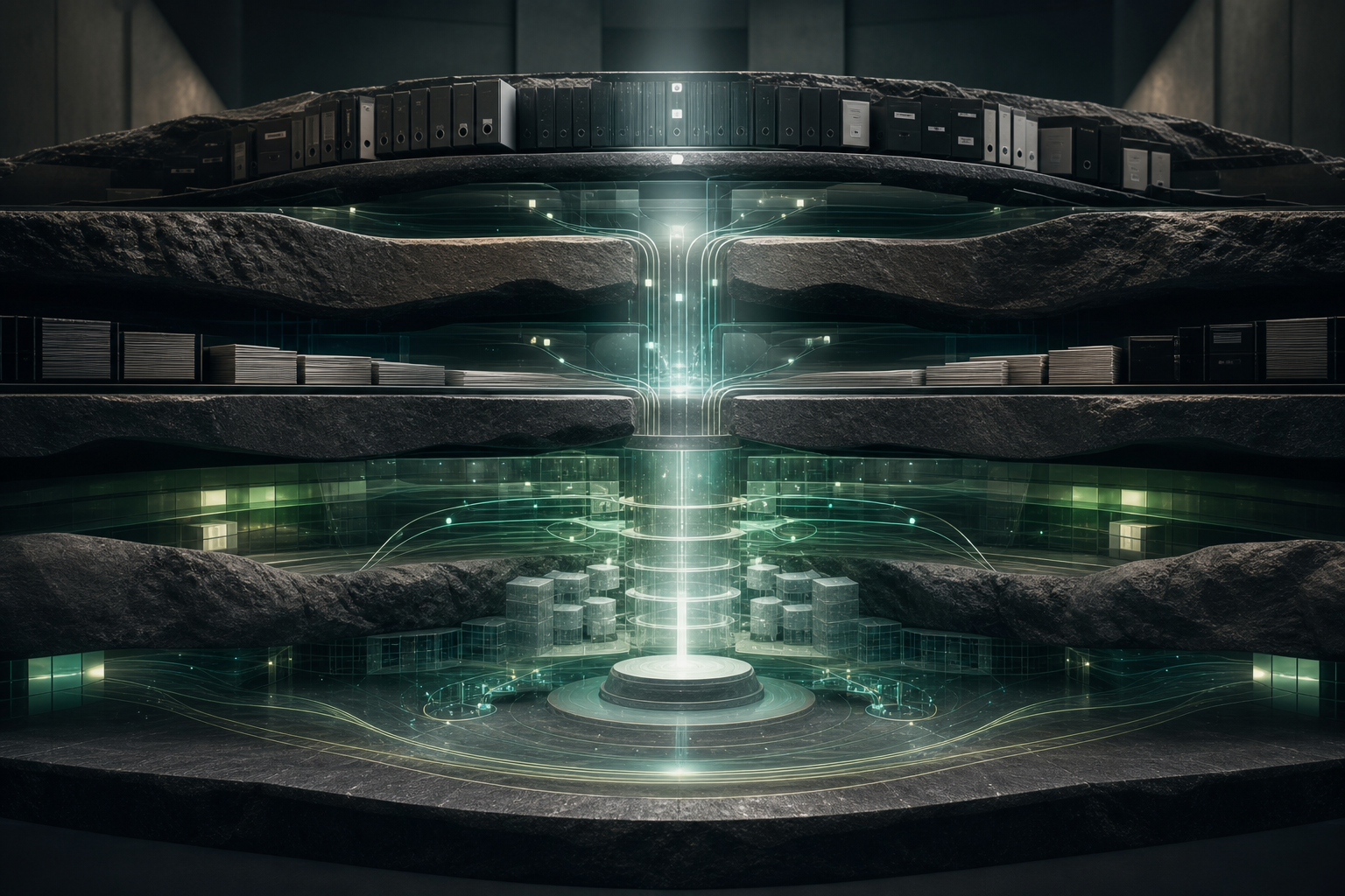 AI-ready knowledge infrastructure visual